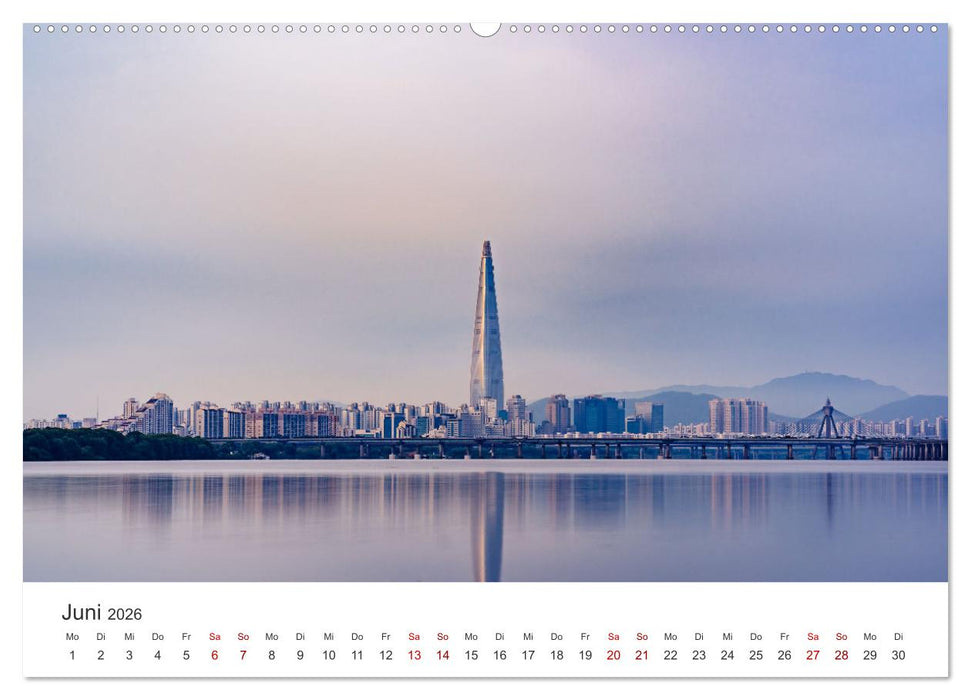 Südkorea - Eine Reise in ein unbekanntes Land. (CALVENDO Premium Wandkalender 2026)