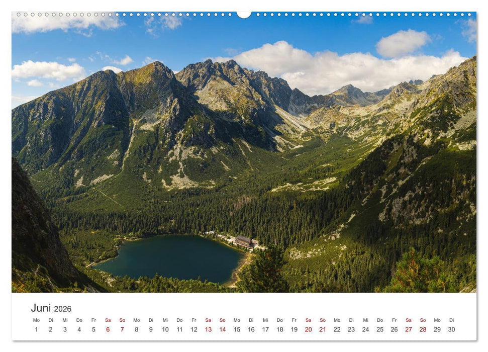Slowakei - Wunderschöne Traumlandschaften (CALVENDO Premium Wandkalender 2026)
