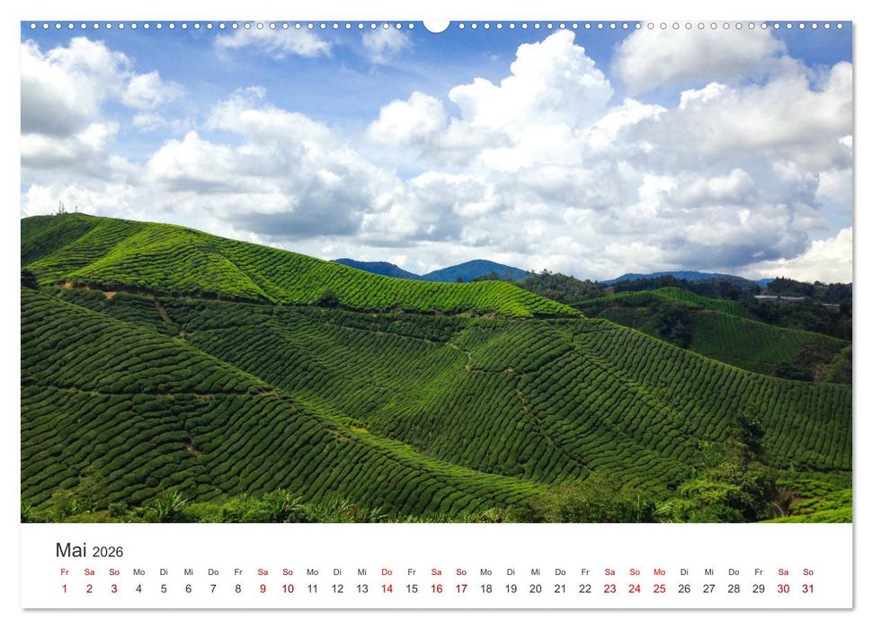 Malaysia - Ein beeindruckendes Land. (CALVENDO Premium Wandkalender 2026)