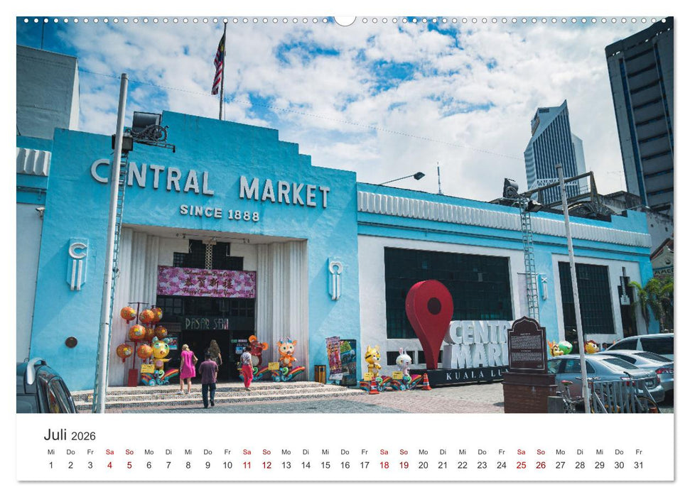 Malaysia - Ein beeindruckendes Land. (CALVENDO Premium Wandkalender 2026)