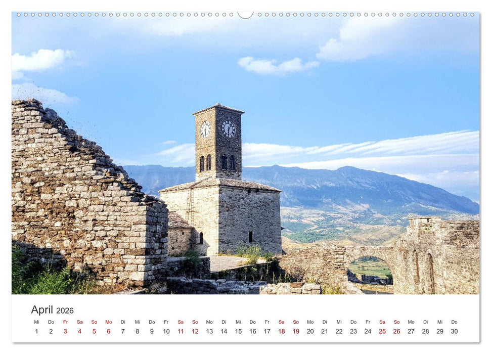 Albanien - Traumhafte Natur (CALVENDO Premium Wandkalender 2026)