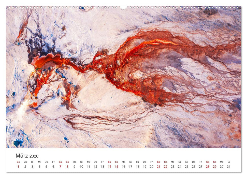 Yellowstone - Wie von einem anderen Stern. (CALVENDO Premium Wandkalender 2026)