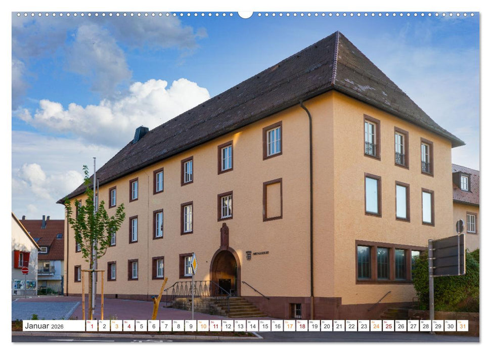Freudenstadt Stadtansichten (CALVENDO Premium Wandkalender 2026)