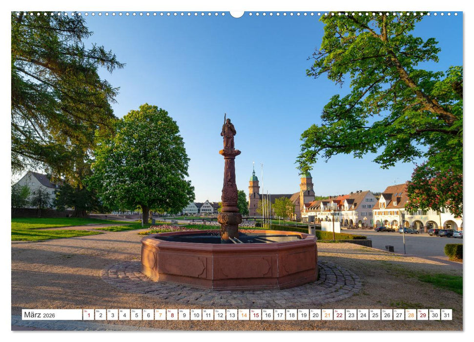 Freudenstadt Stadtansichten (CALVENDO Premium Wandkalender 2026)