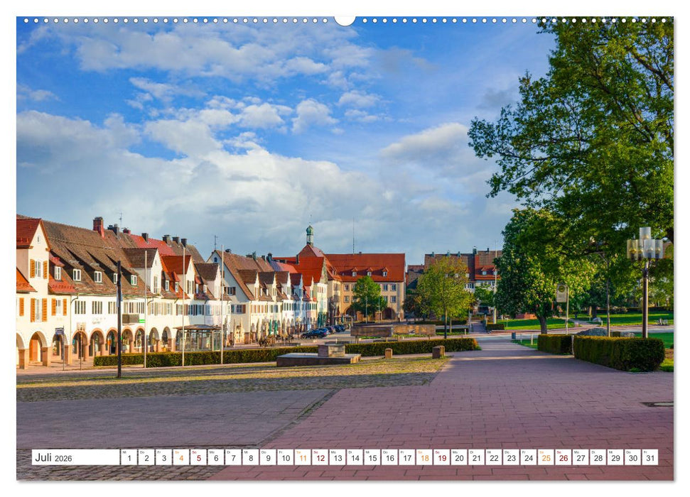 Freudenstadt Stadtansichten (CALVENDO Premium Wandkalender 2026)