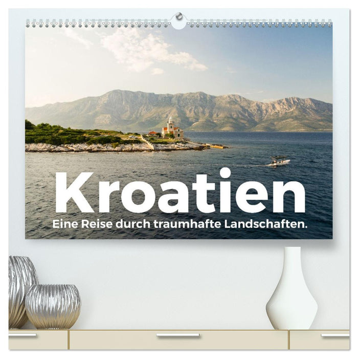 Kroatien - Eine Reise durch traumhafte Landschaften. (CALVENDO Premium Wandkalender 2026)