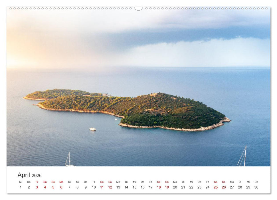 Kroatien - Eine Reise durch traumhafte Landschaften. (CALVENDO Premium Wandkalender 2026)