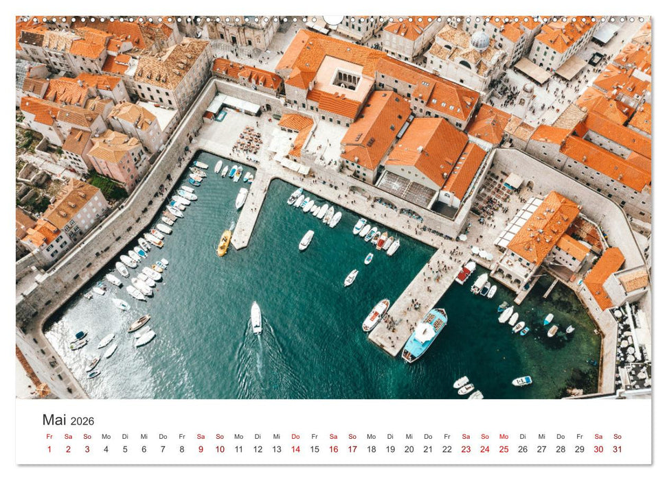 Kroatien - Eine Reise durch traumhafte Landschaften. (CALVENDO Premium Wandkalender 2026)