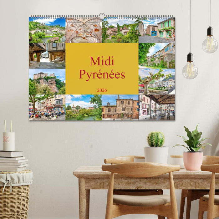 Midi-Pyrénées (CALVENDO Wandkalender 2026)