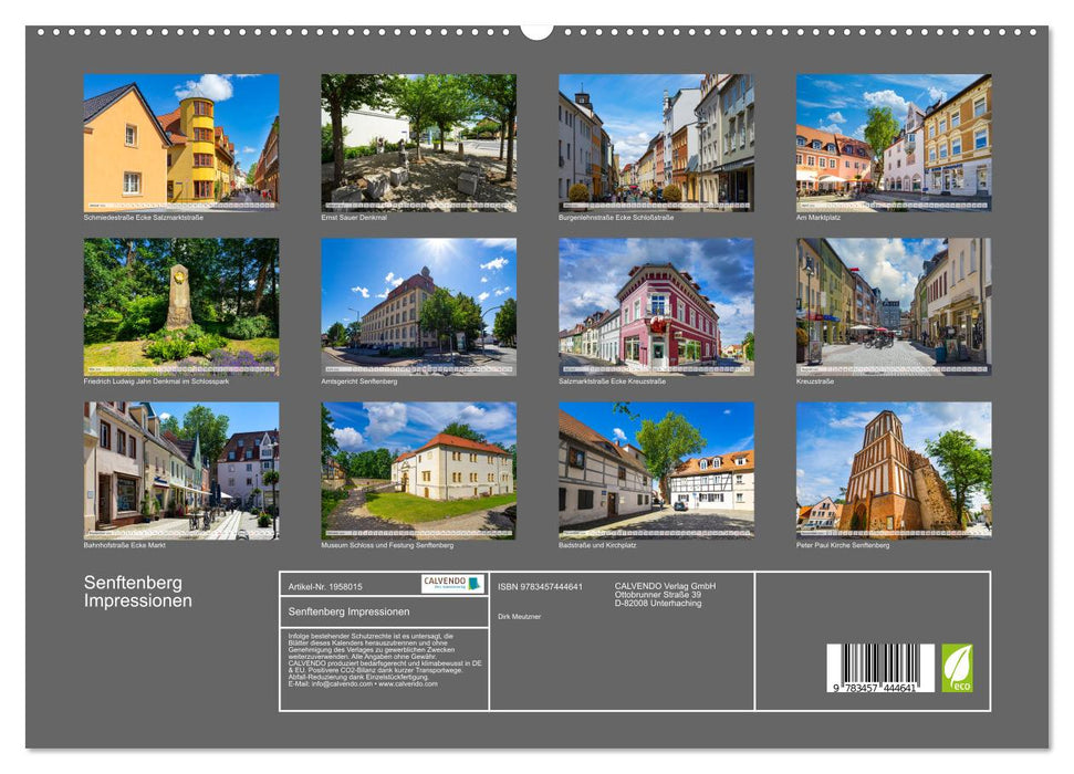 Senftenberg Impressionen (CALVENDO Premium Wandkalender 2026)
