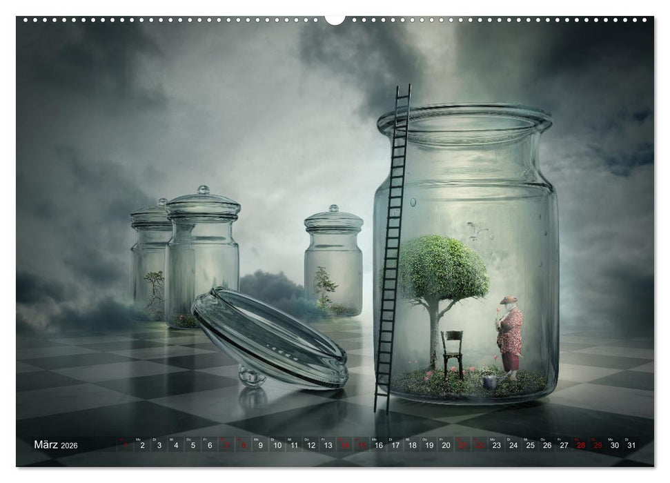 Ein kleiner Ausflug ins Reich der Fantasie (CALVENDO Premium Wandkalender 2026)