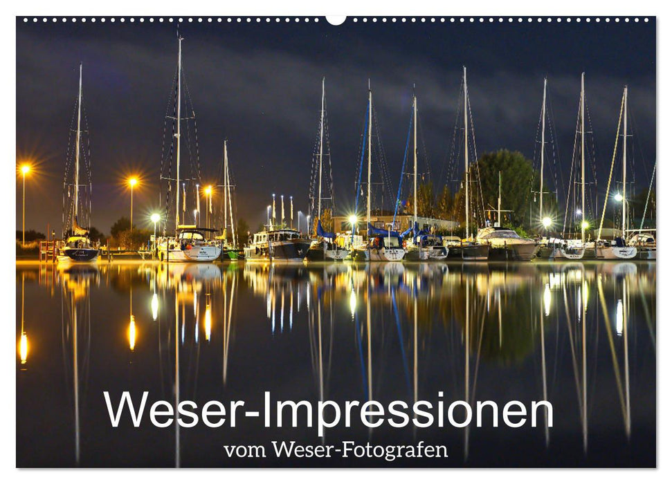 Weser-Impressionen (CALVENDO Wandkalender 2026)