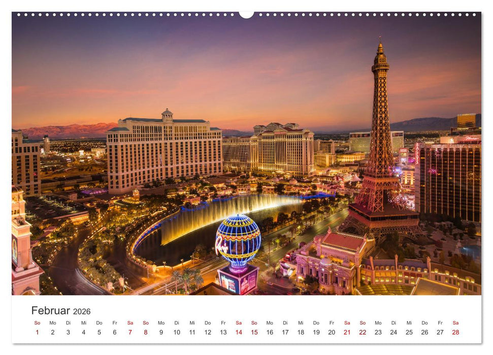 Nevada - Mehr als nur Las Vegas (CALVENDO Premium Wandkalender 2026)