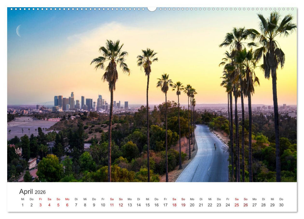 Los Angeles - City of Angels (CALVENDO Premium Wandkalender 2026)