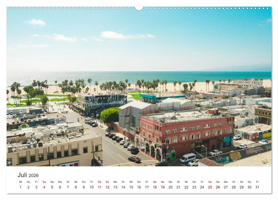 Los Angeles - City of Angels (CALVENDO Premium Wandkalender 2026)
