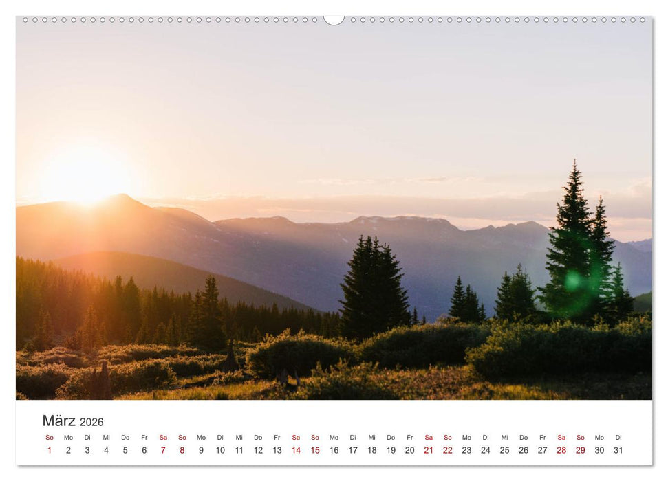 Colorado - Wundervolle Landschaften (CALVENDO Premium Wandkalender 2026)