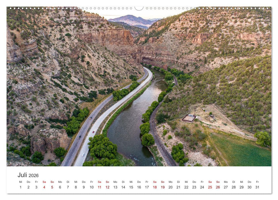 Colorado - Wundervolle Landschaften (CALVENDO Premium Wandkalender 2026)