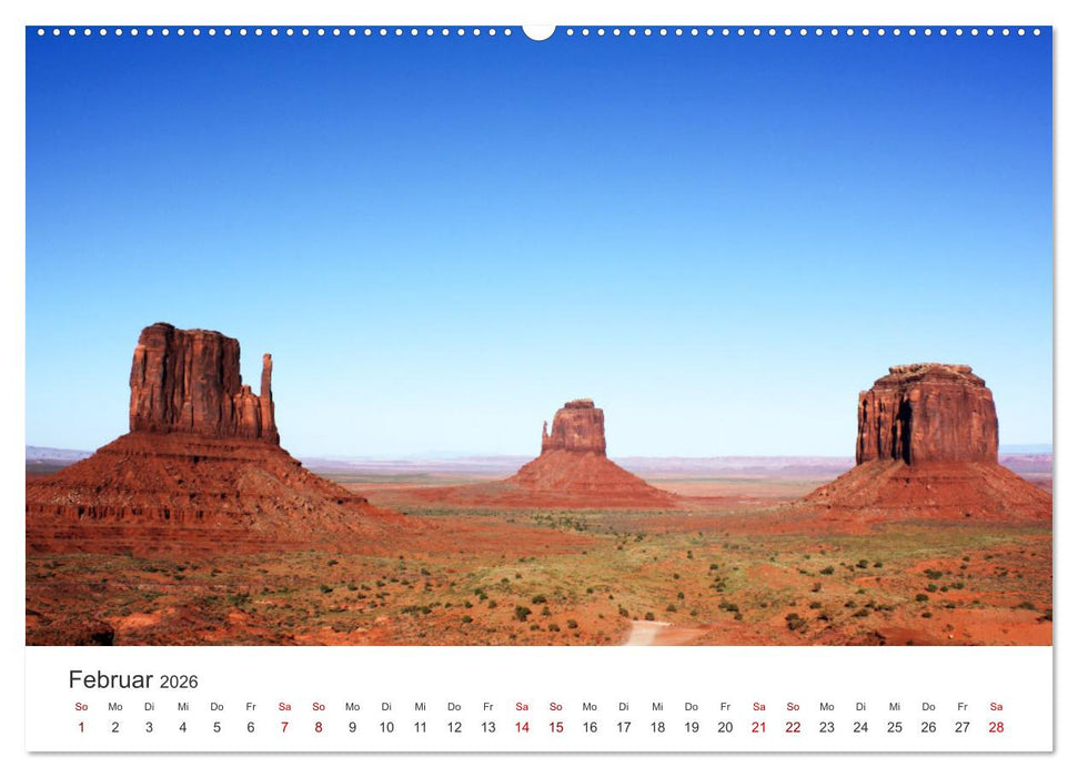 Arizona - Grand Canyon State (CALVENDO Premium Wandkalender 2026)
