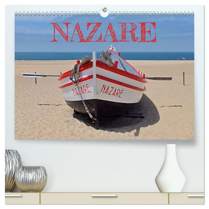 Nazare (CALVENDO Premium Wandkalender 2026)