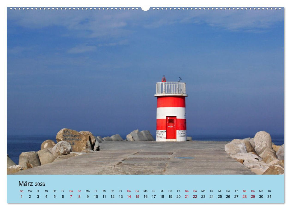 Nazare (CALVENDO Premium Wandkalender 2026)