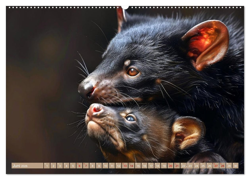 Tierkinder des Südens (CALVENDO Wandkalender 2026)