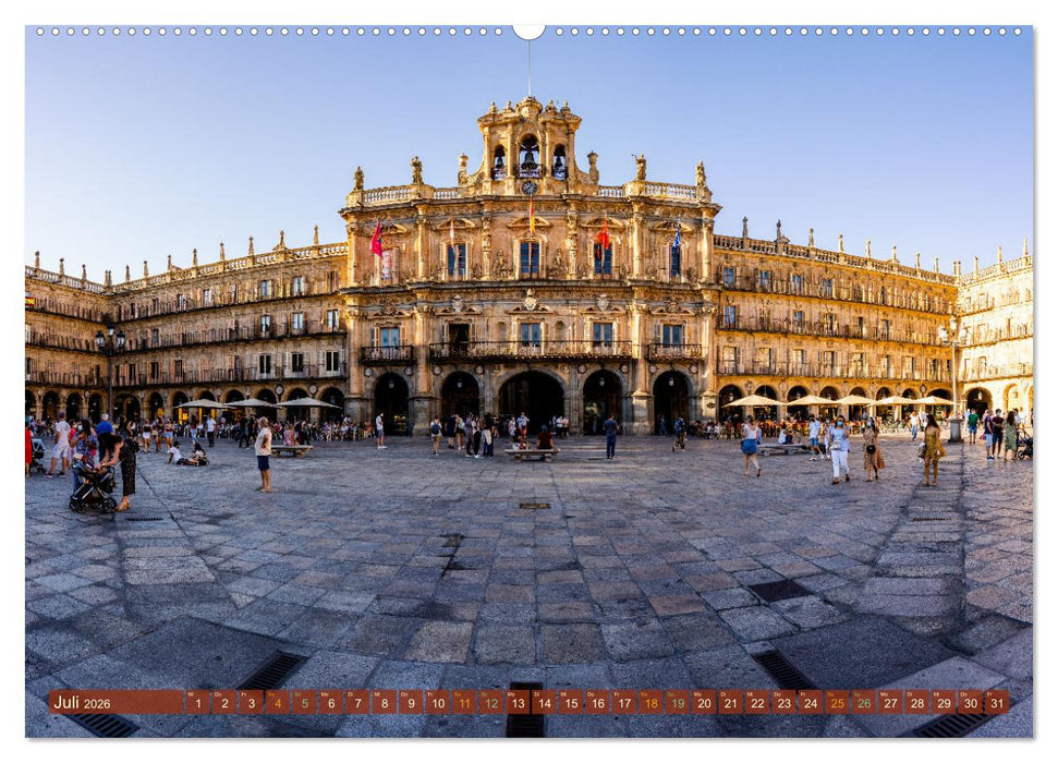 Salamanca - Eine Perle Spaniens (CALVENDO Premium Wandkalender 2026)