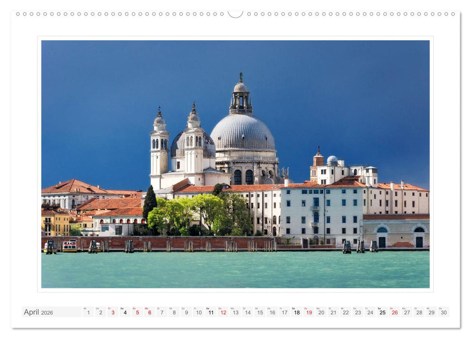 Venedig - Stadt im Meer (CALVENDO Premium Wandkalender 2026)
