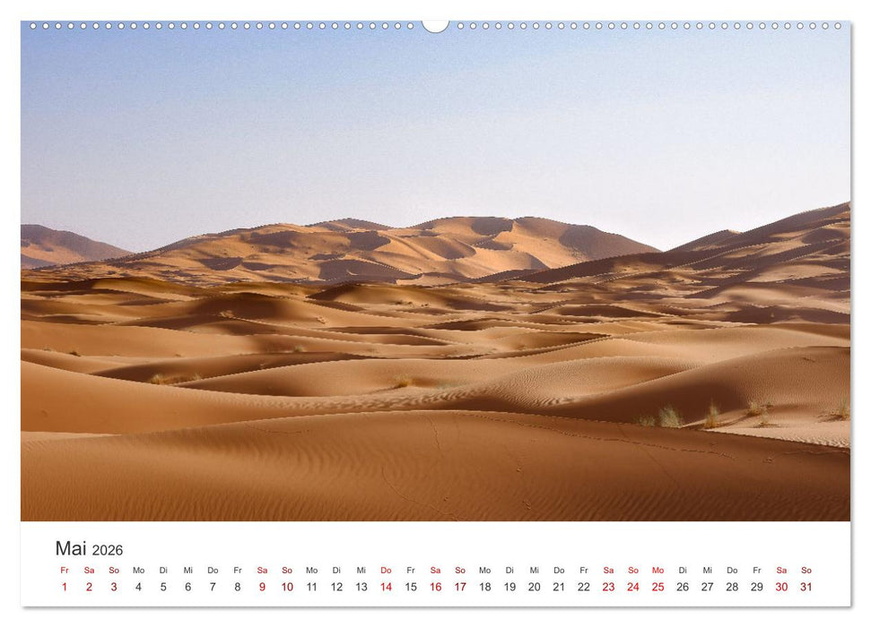 Marokko - Eine wunderbare Reise nach Nordafrika. (CALVENDO Premium Wandkalender 2026)