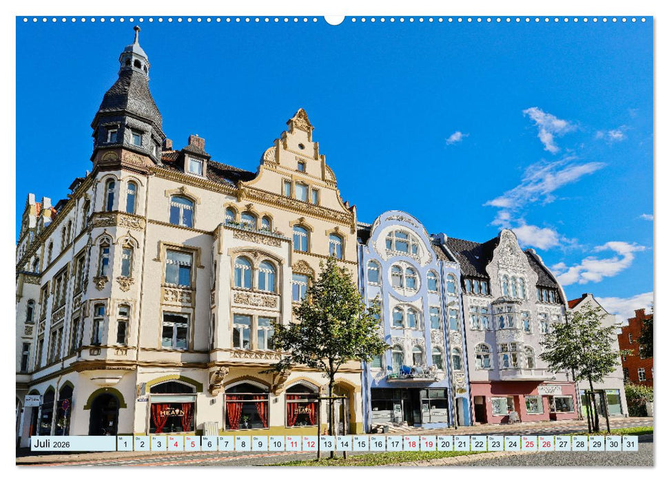 Hameln - Fachwerk und Weserrenaissance (CALVENDO Premium Wandkalender 2026)