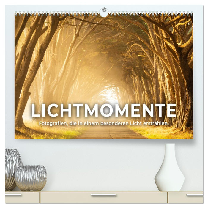 Lichtmomente - Fotografien, die in einem besonderen Licht erstrahlen. (CALVENDO Premium Wandkalender 2026)