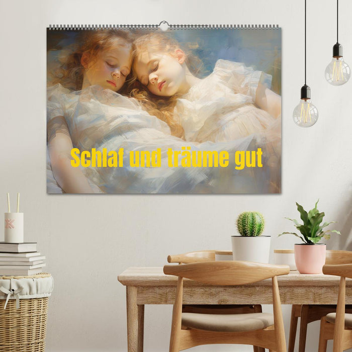 Schlaf und träume gut (CALVENDO Wandkalender 2026)