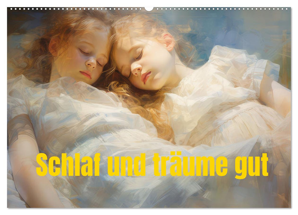Schlaf und träume gut (CALVENDO Wandkalender 2026)