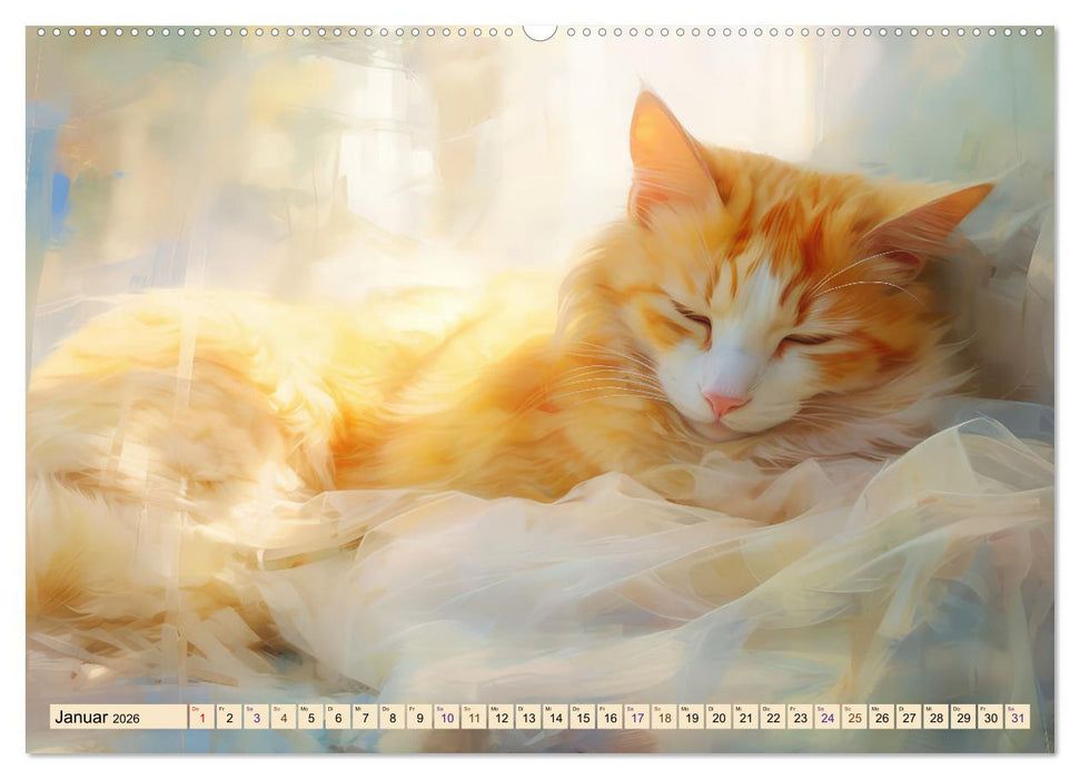 Schlaf und träume gut (CALVENDO Wandkalender 2026)