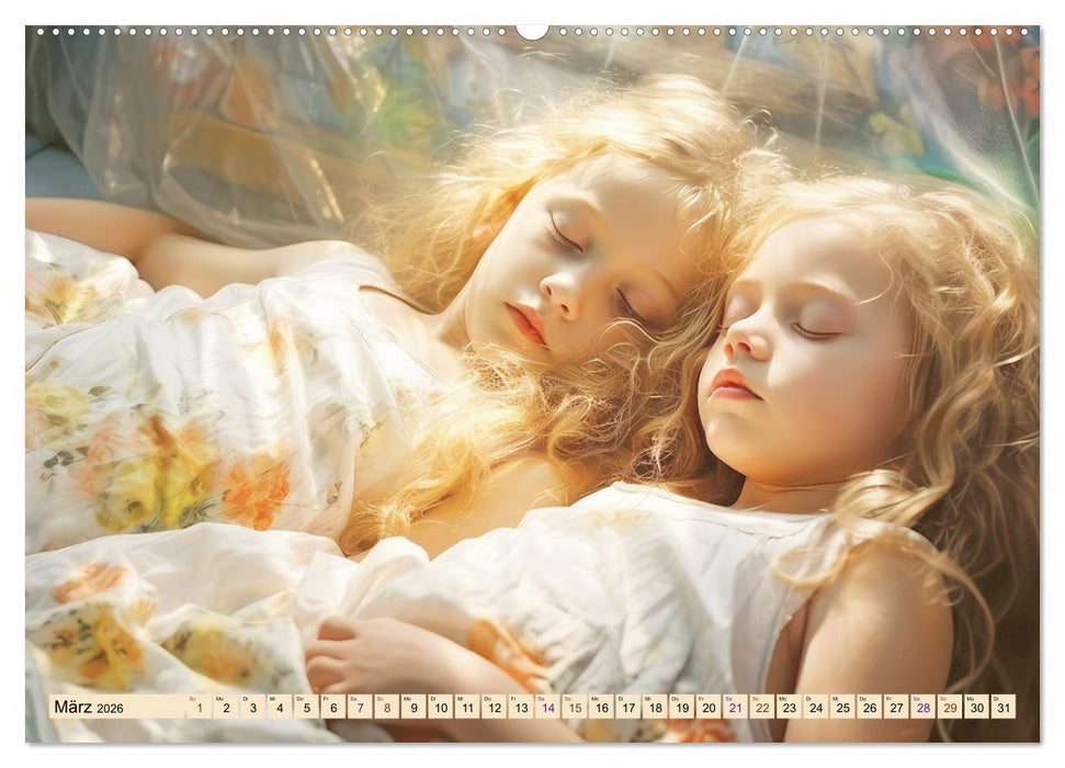 Schlaf und träume gut (CALVENDO Wandkalender 2026)