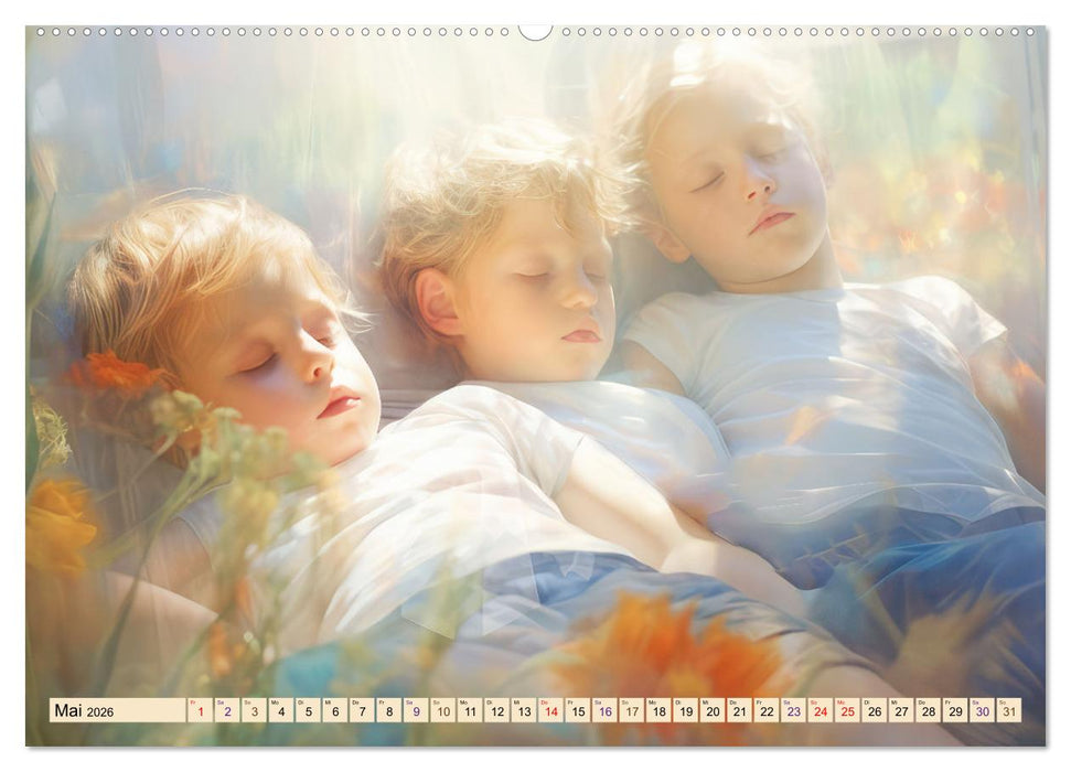 Schlaf und träume gut (CALVENDO Wandkalender 2026)