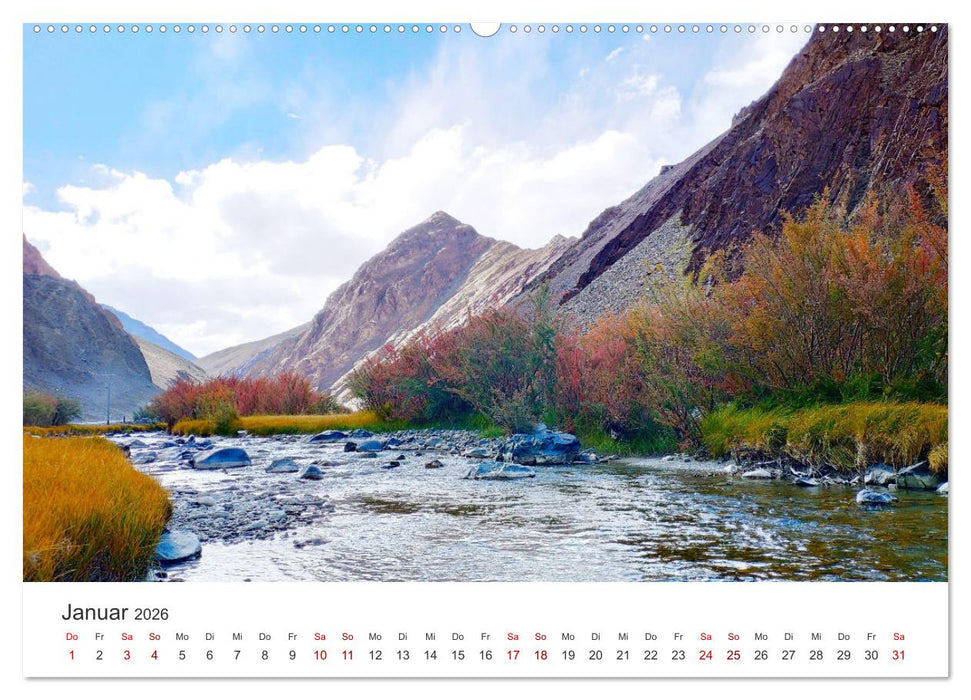 Indien - Eine Reise nach Südasien. (CALVENDO Premium Wandkalender 2026)