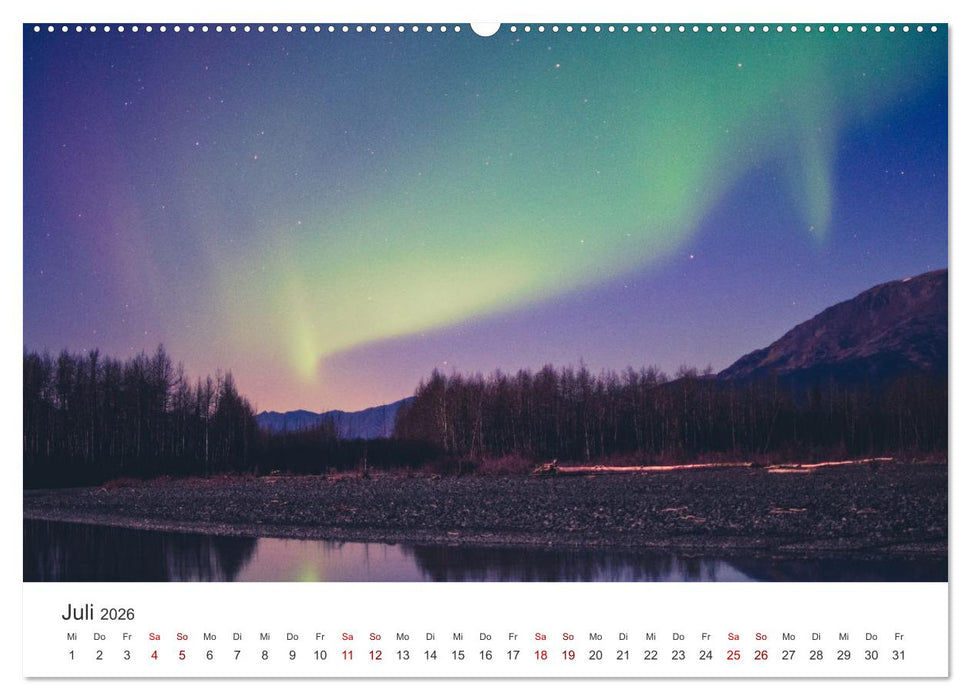 Alaska - Einblicke in das nördliche Land. (CALVENDO Premium Wandkalender 2026)