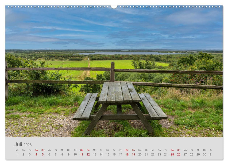 Dänemarks Nordseeküste - von Esbjerg bis Sondervig (CALVENDO Premium Wandkalender 2026)