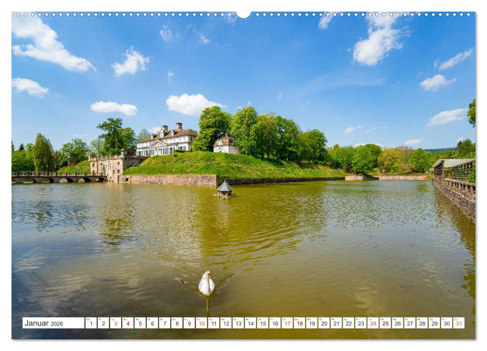 Bad Pyrmont Impressionen (CALVENDO Premium Wandkalender 2026)