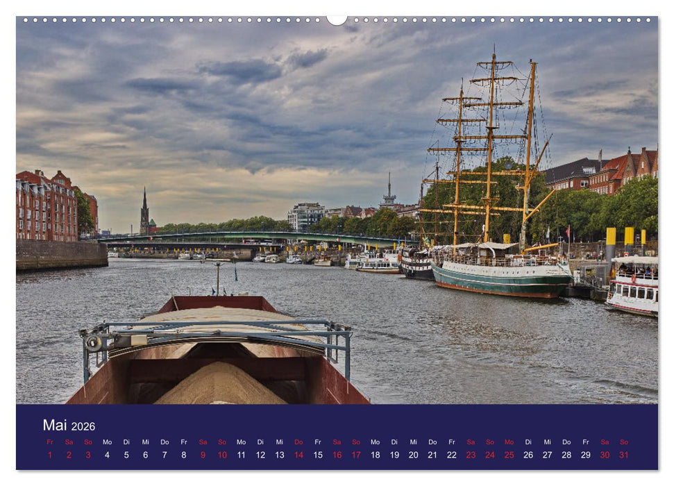 Weser-Impressionen (CALVENDO Premium Wandkalender 2026)