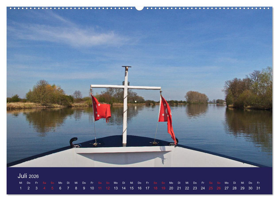 Weser-Impressionen (CALVENDO Premium Wandkalender 2026)