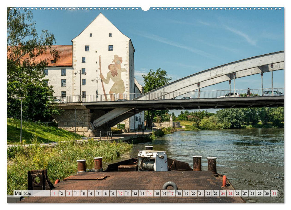 Die Donau zwischen Weltenburg und Passau (CALVENDO Wandkalender 2026)
