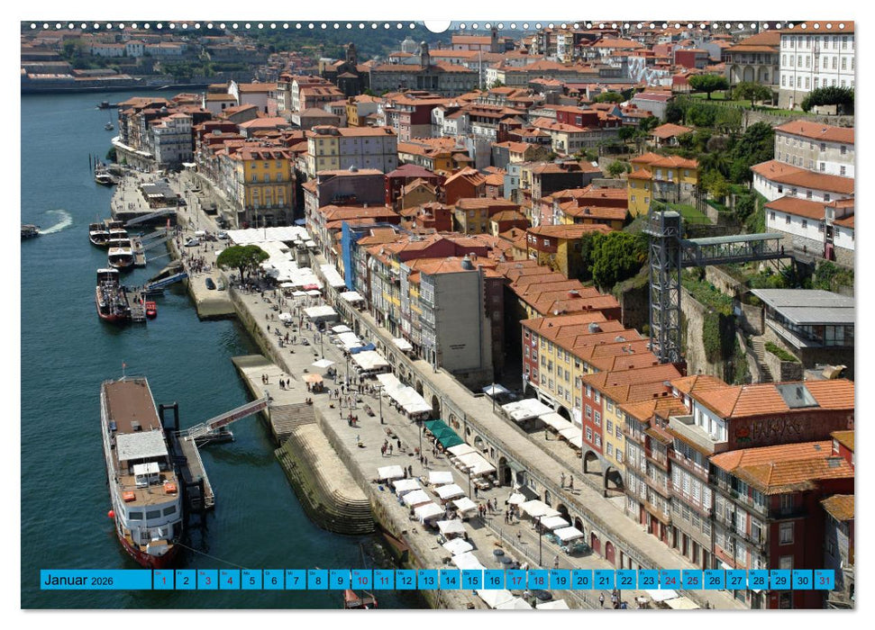 Eine Reise durch Portugal (CALVENDO Premium Wandkalender 2026)