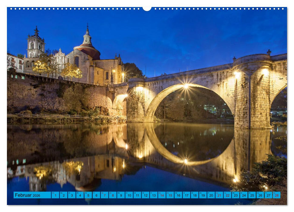 Eine Reise durch Portugal (CALVENDO Premium Wandkalender 2026)