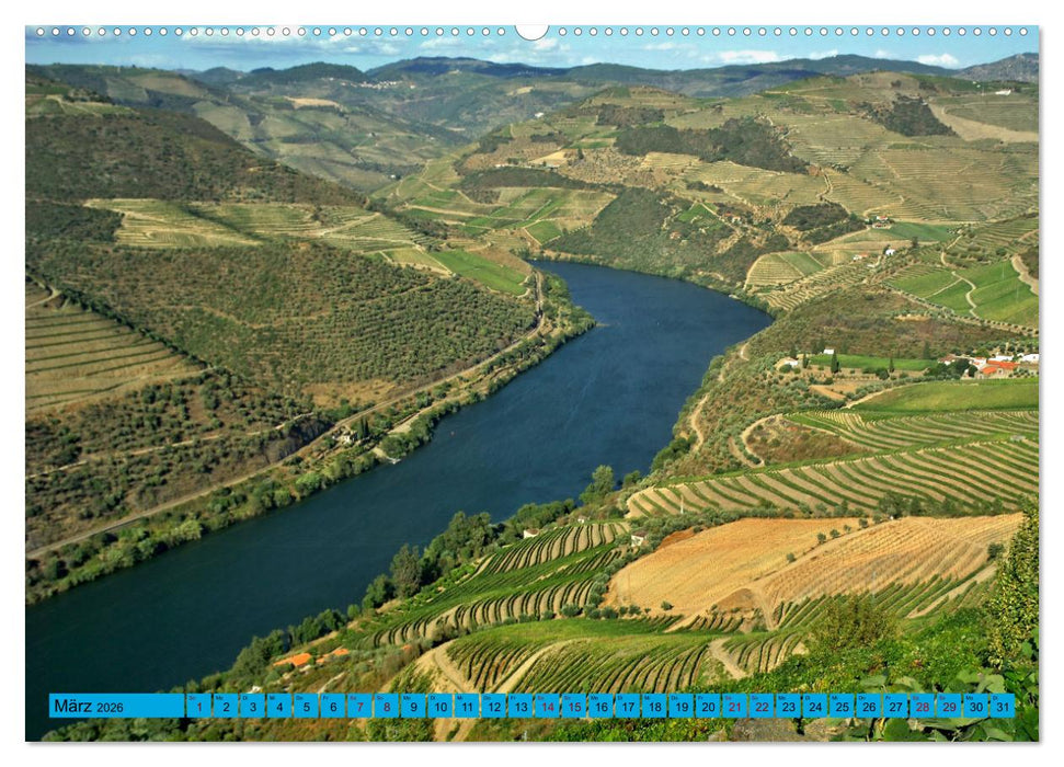 Eine Reise durch Portugal (CALVENDO Premium Wandkalender 2026)