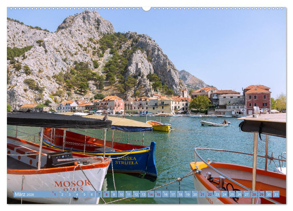 Faszination Kroatien - Dalmatiens Küste (CALVENDO Premium Wandkalender 2026)