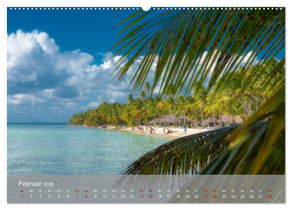 Karibik Traum Isla Saona (CALVENDO Premium Wandkalender 2026)