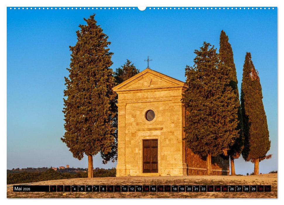 Toskana - Stimmungen (CALVENDO Premium Wandkalender 2026)