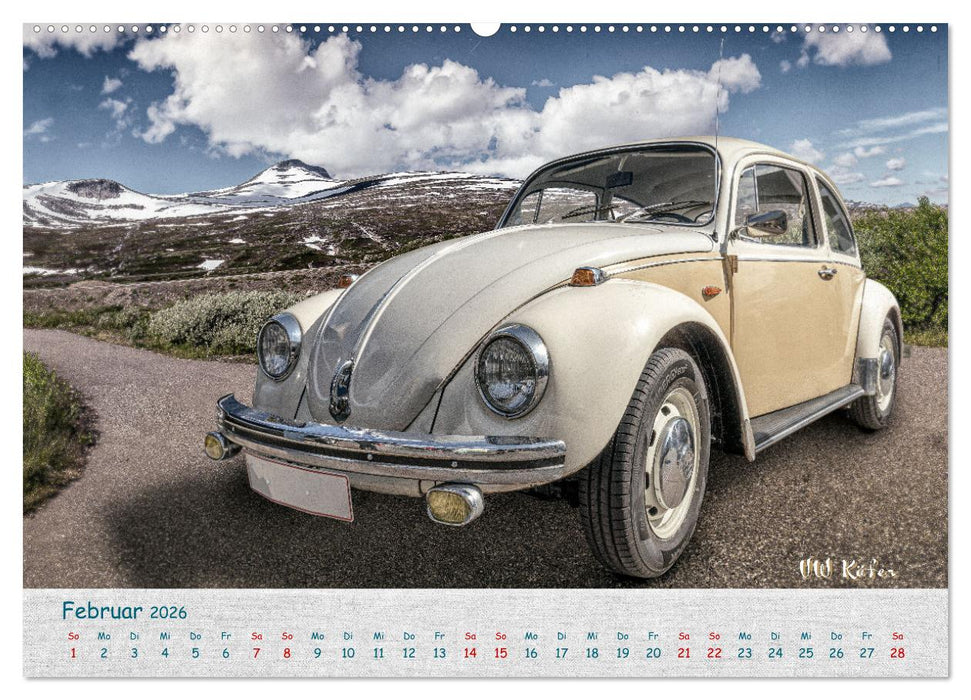 Oldtimer, die neuen ALTEN (CALVENDO Premium Wandkalender 2026)