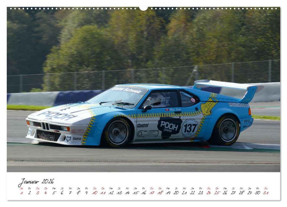BMW M1 Procar (CALVENDO Premium Wandkalender 2026)